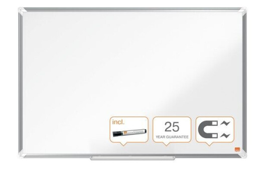 Nobo Premium Plus Emaljert Magnetisk Whiteboard 90x60cm