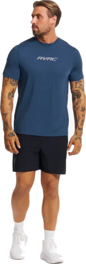 RevolutionRace Direction Active T shirt Herre Insignia Blue Størrelse:M Herre > Overdeler > T skjorter