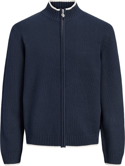 Jack & Jones Jorfrederiksberg Knit Zip Cardigan Navy XXL