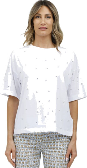 Alpha Studio Dame Topper Hvit M, Alpha Studio Dame Topper Hvit M,