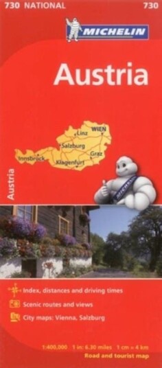 Austria - Michelin National Map 730 Austria - Michelin National Map 730