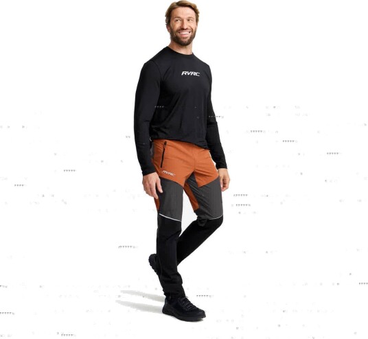 Revolutionrace Turbukse & Fritidsbukse Dynamic Pro Wind Pants Herre Dusty Orange/Anthracite XL