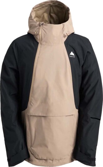 Burton Men's Reserve Relaxed Anorak Summit Taupe/true Black M