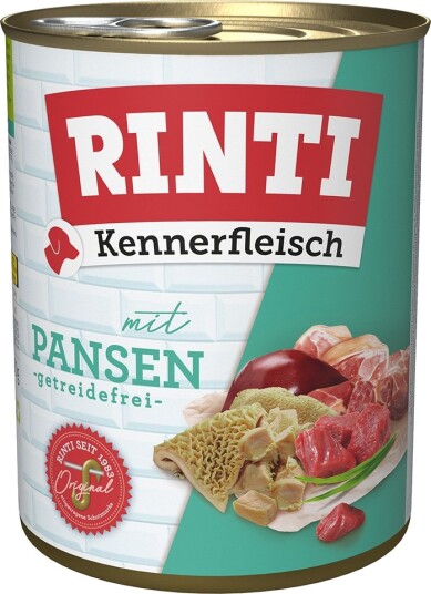 Rinti Våtfôr Kennerfleisch Vom 6 X 800 G Rinti Våtfôr Kennerfleisch Vom 6 X 800 G