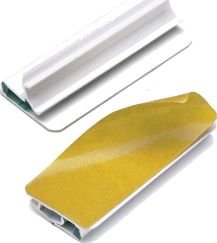 Papirklemme Durable Varioclip® Hvid   5 Stk.