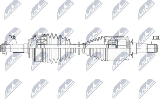Nty Drivaksel NTY NPW TY 147 Nty Drivaksel NTY NPW TY 147