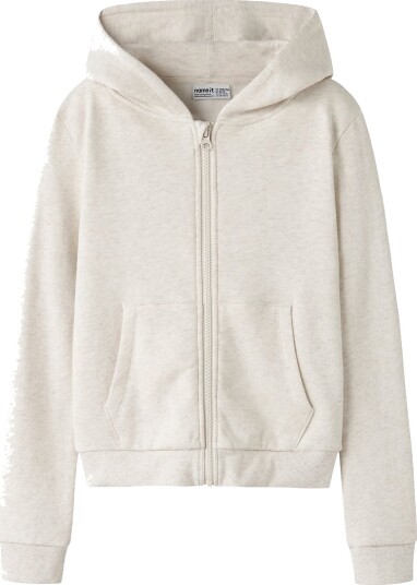 Name It Cardigan Genser NkfLeikra Peyote Melange Name It 11 12 år (146 152) Cardigan Beige Grå
