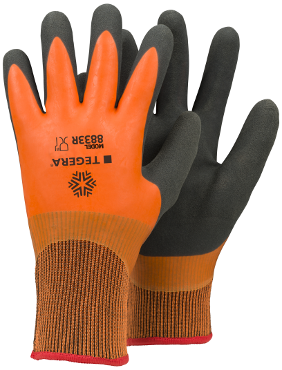 Tegera Arbeidshanske 8833R Latex Foret Str. 11