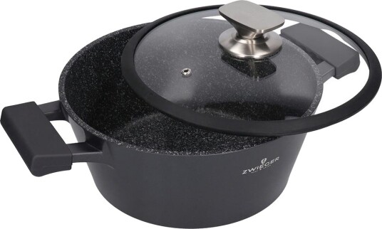 Zwieger Black Stone Gryte med lokk 28 cm Zwieger Black Stone Gryte med lokk 28 cm