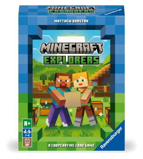 Ravensburger Minecraft Explorers Kortspill for 1-4 Spillere - Alder 8+ Ravensburger Minecraft Explorers Kortspill for 1-4 Spillere - Alder 8+