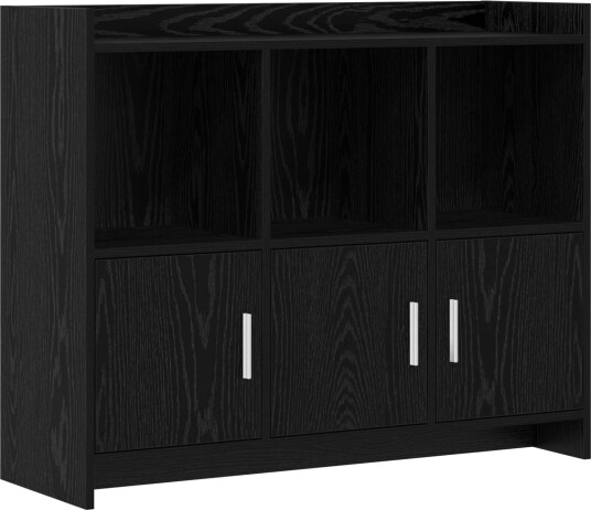  Serviesskap Svart eik 98,5 x 33 x 80 cm Konstruert tre