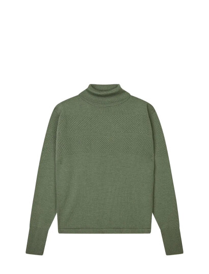 Mads Nørgaard Wool Klemens Knit - Green - S