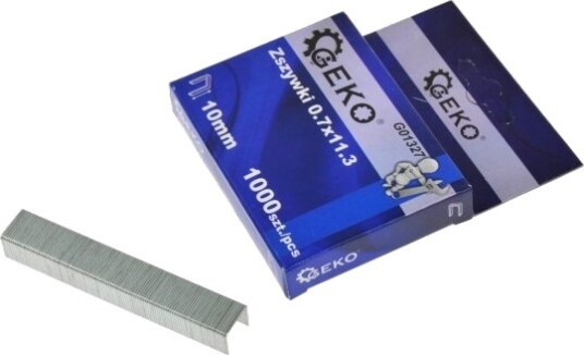 Geko Geko Stifter Type A 0,7×11,3 Mm 10 Mm 1000 Stk 200 Geko Geko Stifter Type A 0,7×11,3 Mm 10 Mm 1000 Stk 200