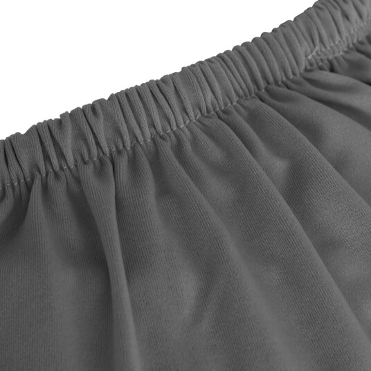 vidaXL 2-seters sofaovertrekk polyester antrasitt