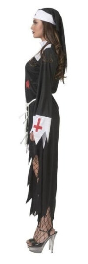 Boland Traciks Djævle Nonne Kostume ES5042864446