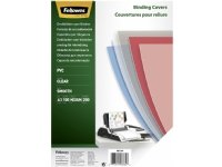 Fellowes Superclear PVC - A3 (297 x 420 mm) - 200 mikroner - blank - 100 stk PVC-permomslag - for Fellowes Galaxy 500, Galaxy Wire, Pulsar+ 300, Quasar+ 500, Star 150, Star+ 150