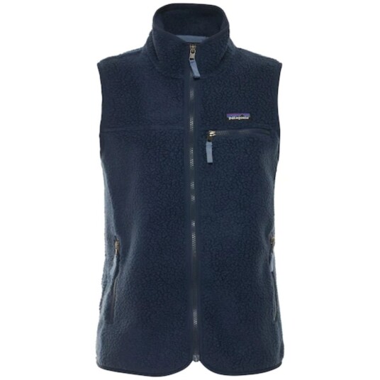 Patagonia W´S Classic Retro-X Vest Dame Dnlw Dark Natural W/Wavy Blue M Patagonia W´S Classic Retro-X Vest Dame Dnlw Dark Natural W/Wavy Blue M