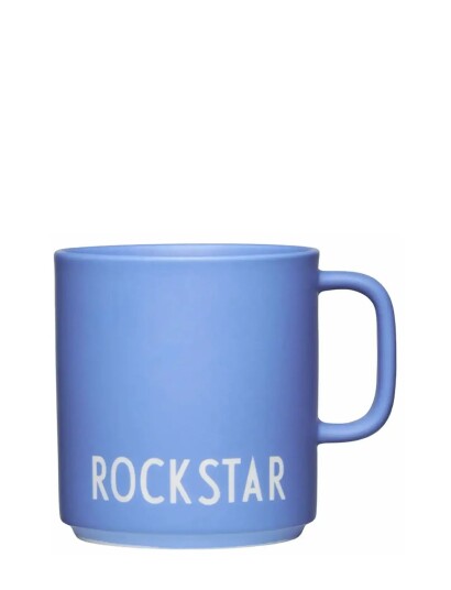Design Letters Vip Favourite Cup With Handle   Blue   250 ML