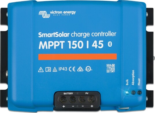 Victron SmartSolar MPPT 150/45 Solcellekontroller 12V / 24V / 48V Victron SmartSolar MPPT 150/45 Solcellekontroller 12V / 24V / 48V