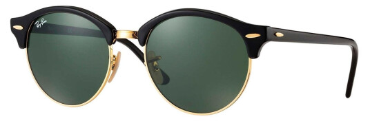 Ray-Ban Clubround Black Green 51 Ray-Ban Clubround Black Green 51