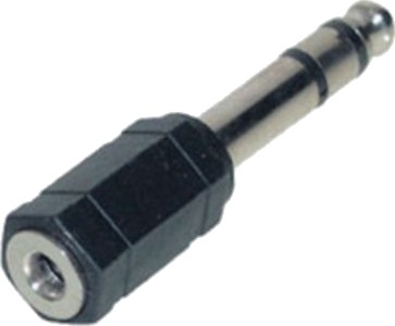 Shiverpeaks Basic-S Lydadapter Stereo 6,3mm Til Stereo 3,5mm BS57070