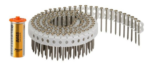 Paslode 142202 Tunnelmetallspiker 1000-pk + 1 BC IM45GN GN 2,8 x 32 A2 Innfesting