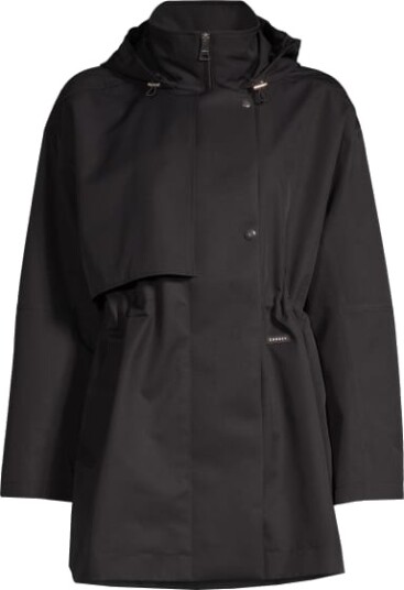 Casall Scandi Trench Rain Coat Black S