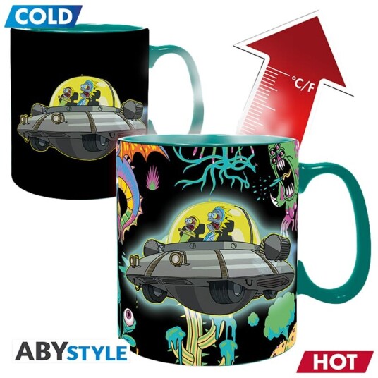 ABYStyle Rick Morty krus Spaceship