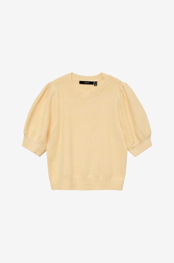 Vero Moda Girl Pullover vmDoffy 2/4 O neck Pullover GA Girl Gul
