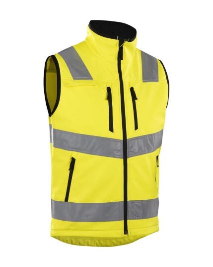 Blåkläder 304925173300S Synlighetsvest varselgul , softshell Str . S