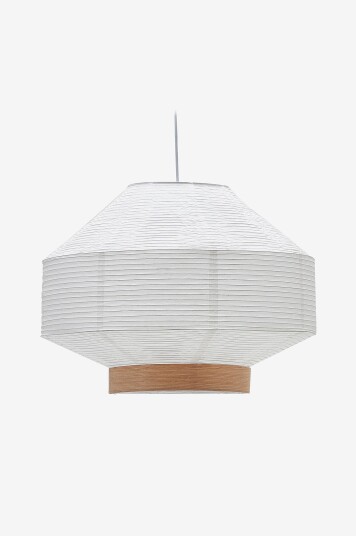 Kave Home Lampeskjerm Hila diameter 55 cm Hvit Kave Home Lampeskjerm Hila diameter 55 cm Hvit