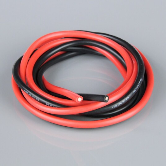 Radient 010140 SILICONE WIRE 12AWG 680 STRAND 4FT / 1.2M RED- Radient 010140 SILICONE WIRE 12AWG 680 STRAND 4FT / 1.2M RED-
