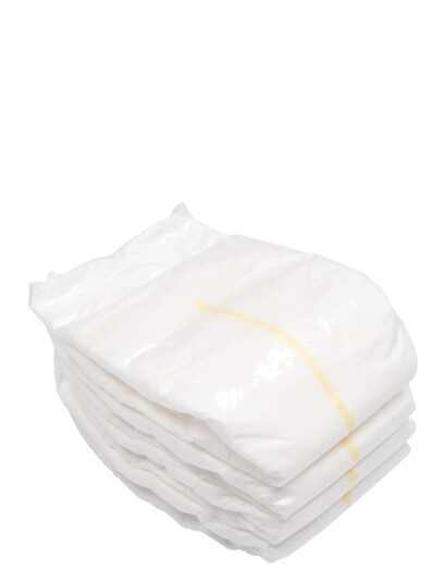 Smoby Baby Nurse Nappies X4 - White - ONE SIZE