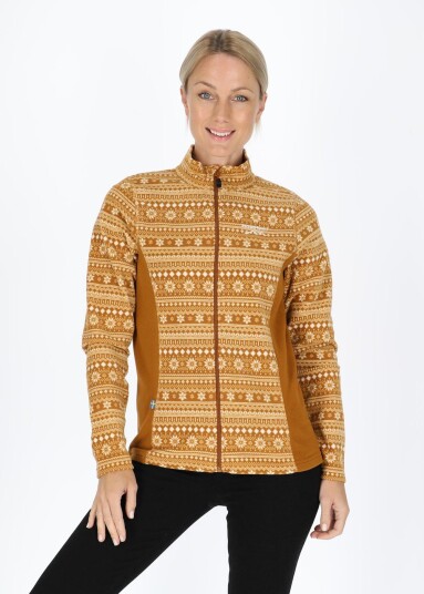 Swedemount Idre Fleece Ii W Almond/White 44 Fleecetrøyer