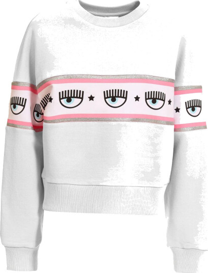 Chiara Ferragni Collection Dame Gensere & Hettegensere Hvit 2XS,