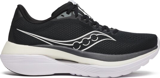 Saucony Mens Endorphin Trainer Black/white 42" Saucony Mens Endorphin Trainer Black/white 42"