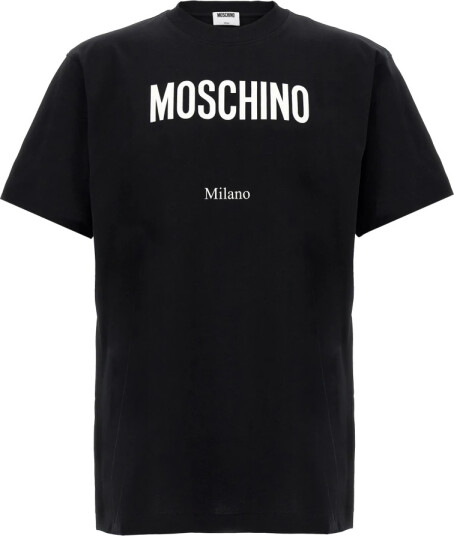 Moschino Herre Topper Svart S, Moschino Herre Topper Svart S,