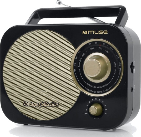Muse M-055RB Bærbar Radio (FM/AM) Svart