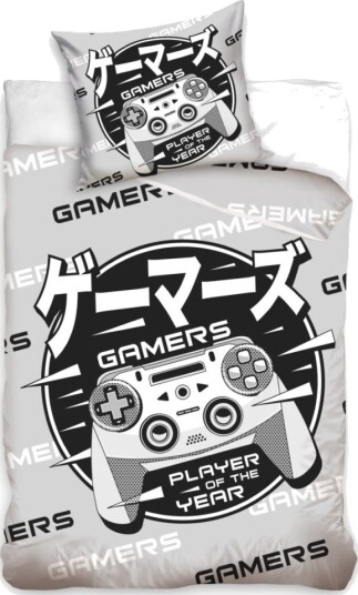 Gamer Sengetøj ""Player Of The Year"" 100 Procent Bomuld Gamer Sengetøj ""Player Of The Year"" 100 Procent Bomuld