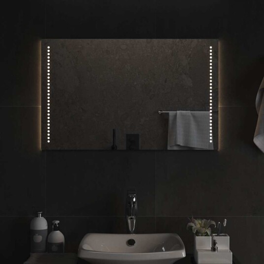 Baderomsspeil med LED 80x50 cm Baderomsspeil med LED 80x50 cm