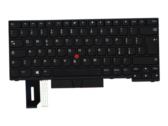 Chicony - Erstatningstastatur For Bærbar Pc - Med Trackpoint, Ultranav - Qwerty - Italiensk - Svart Chicony - Erstatningstastatur For Bærbar Pc - Med Trackpoint, Ultranav - Qwerty - Italiensk - Svart