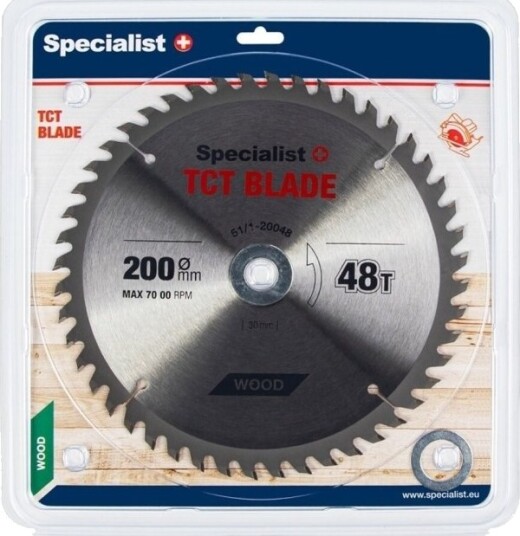 Specialist+ Kappeskive 200X48t X30/20/16 Mm