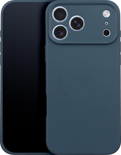 TFO Matt TPU Deksel for iPhone 17 Pro Max Mørkeblå