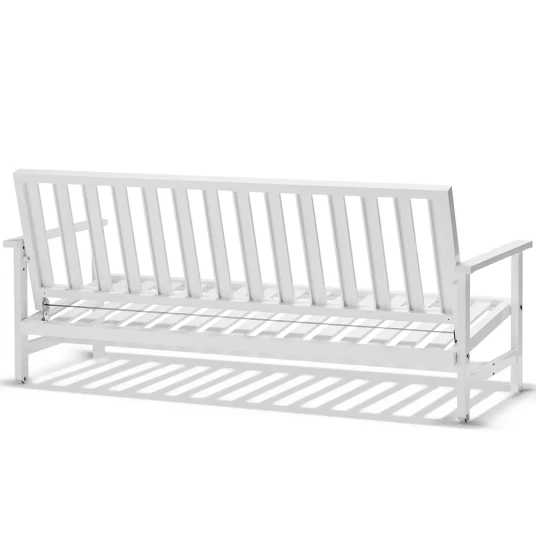Fri Form Sofa 3 personers aluminium hvid