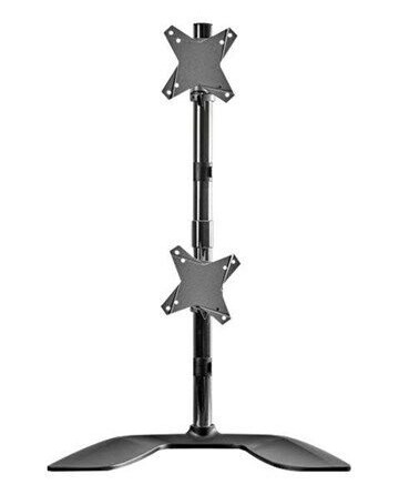StarTech.com Vertical Dual Monitor Stand for up to 27" Monitors - Aluminum - stand StarTech.com Vertical Dual Monitor Stand for up to 27" Monitors - Aluminum - stand