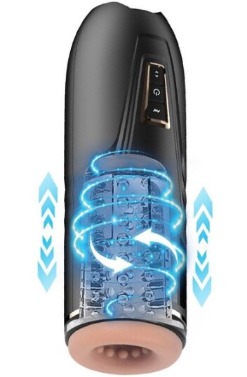 Telescopic & Rotation Function Masturbator