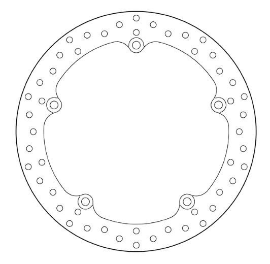 Bremseskive BREMBO 68B407G7