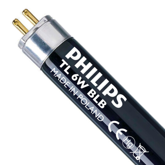 Philips T5 6W - Blacklight blå | 21cm