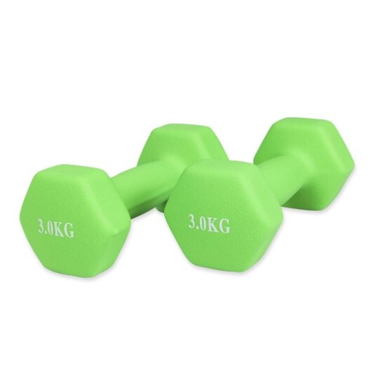Neopren 2.x 3 kg manualer / håndvekter