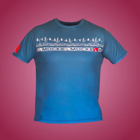 Mocke Paddling T-shirt mens (Blå, S) Mocke Paddling T-shirt mens (Blå, S)
